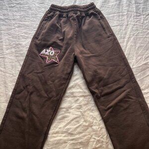 Alpha Chi Omega Cheetah Sweatpants